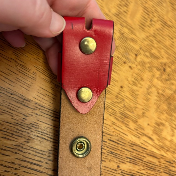 Givenchy leather belt M, without buckle - Picture 3 of 4